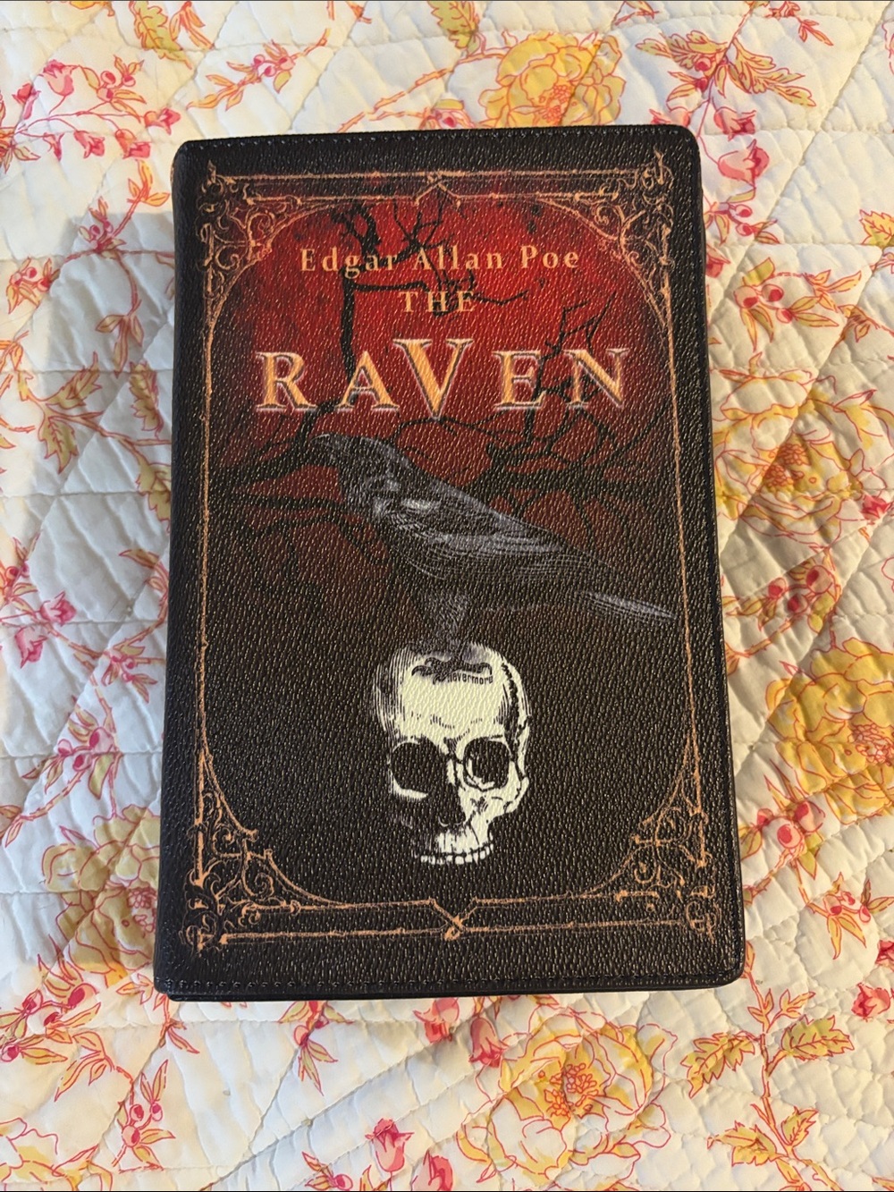 Edgar Allan Poe 'The Raven'  small bag with shoulder strap